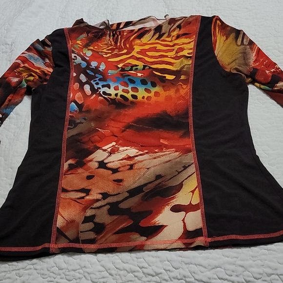 Softworks Designer Blouse Sz XXL - Picture 7 of 7